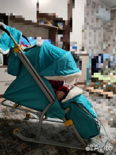 Санки коляска ника