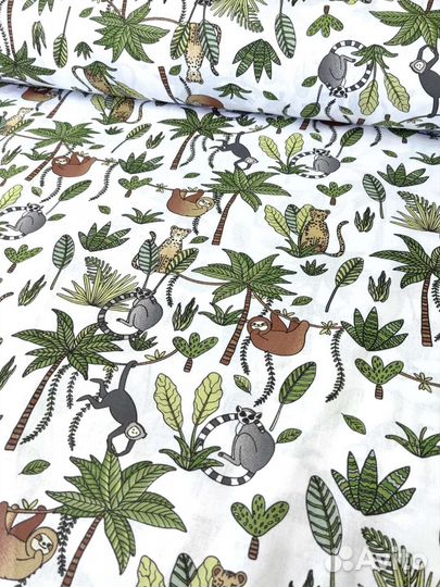 Ткань детская хлопок поплин ширина 150см