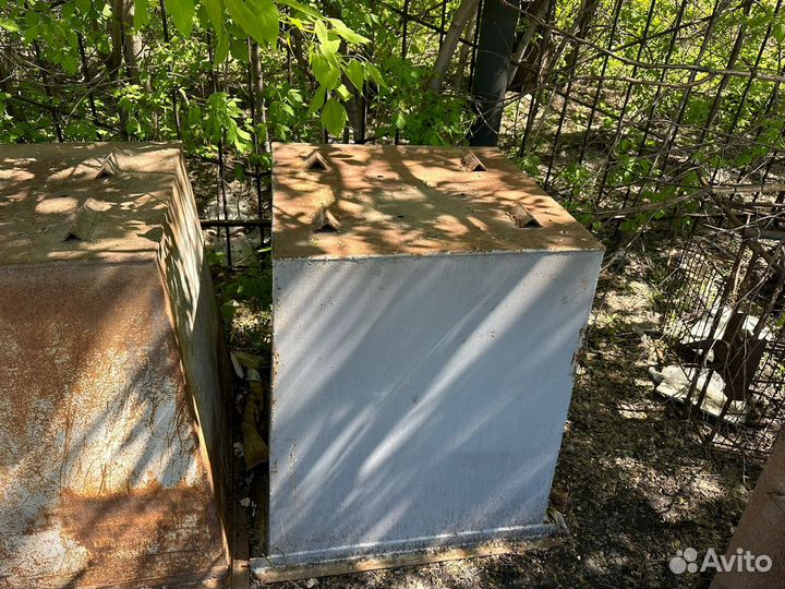 Контейнер для мусора металлический бу