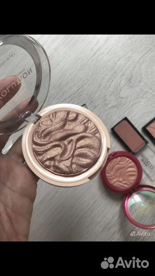 Румяна, хайлайтер, бронзер