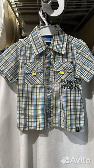 Рубашка на мальчика. 80 размер