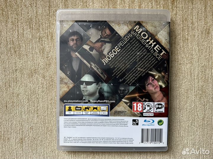 Игра для PS3 Heavy Rain