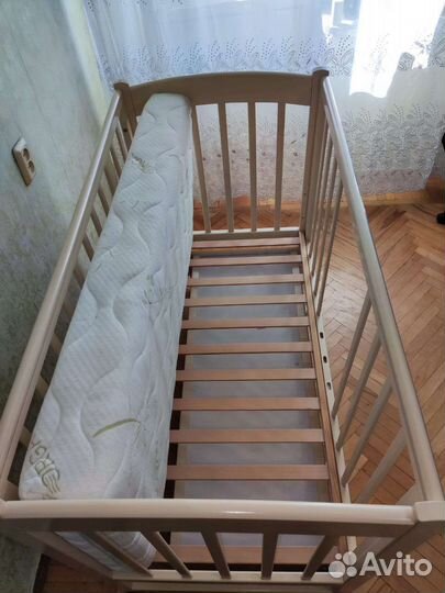 Детская кровать трансформер с ящиками + матрас