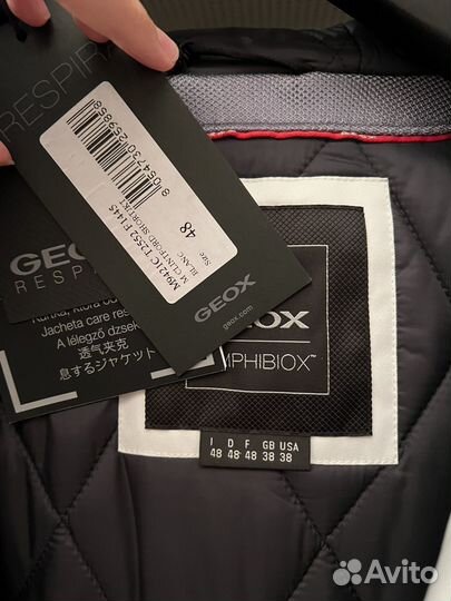 Мужская куртка geox 48 новая