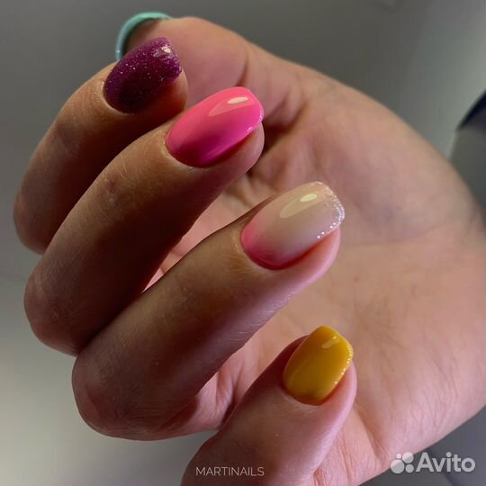 Маникюр с покрытием гель-лаком
