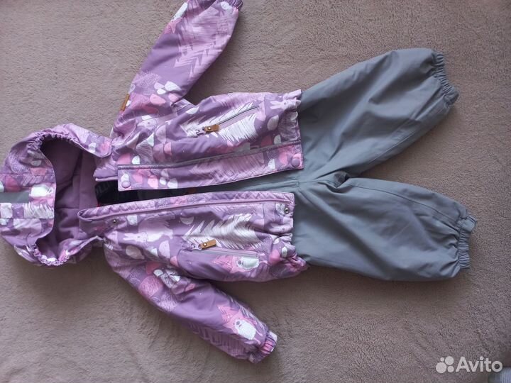 Зимний костюм для девочки
