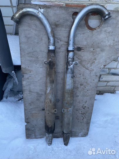 Глушитель для мотоцикла иж (Флейта)