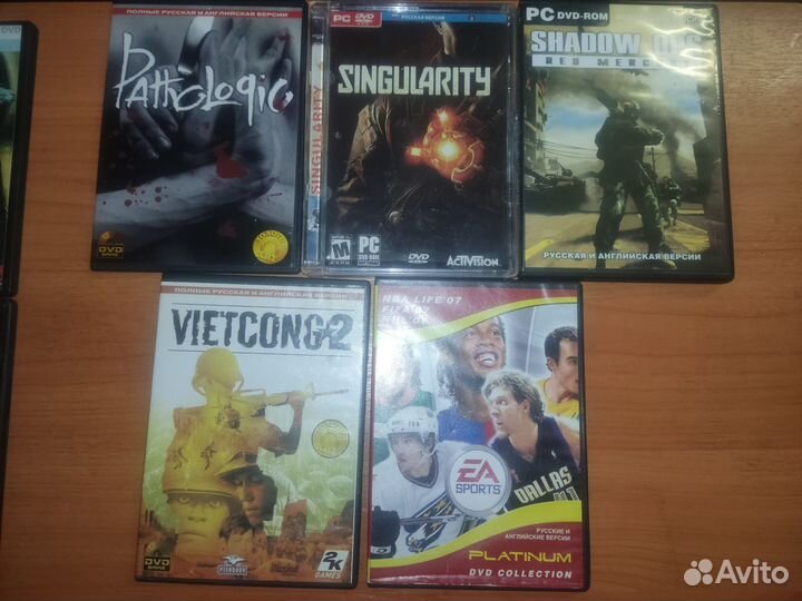 Компьютерные игры для пк в двд боксах