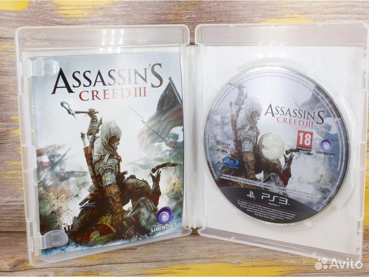 Диск PS3 Assassin’s Creed III (Б/У)