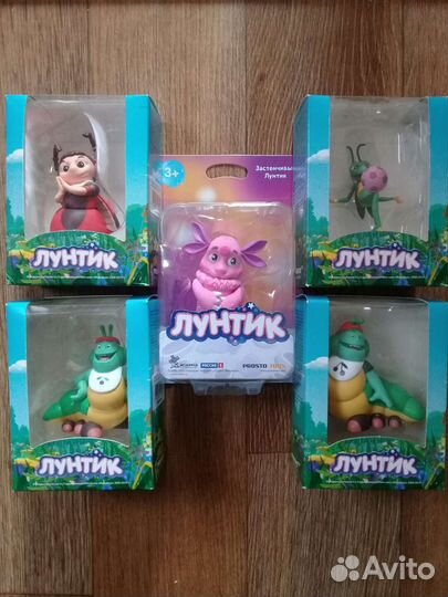 Лунтик 5 фигурок prosto toys