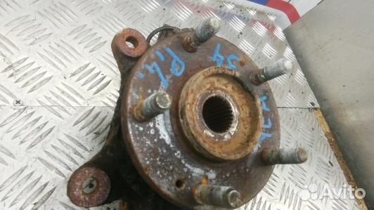 Ступица передняя левая hyundai santa FE 1 (YEA34K9