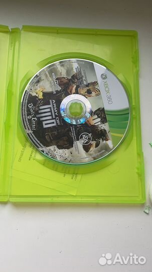 Диск Army of two на xbox 360 Б/У