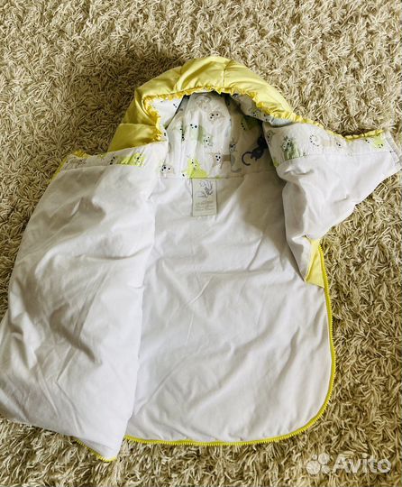 Конверт в коляску пух