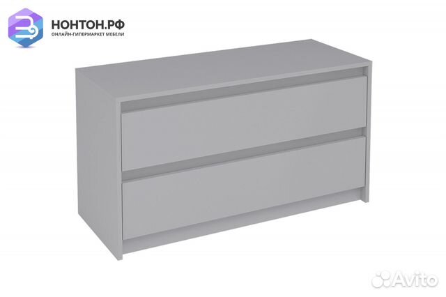 Тв-тумба Айден 1000 шифер серый