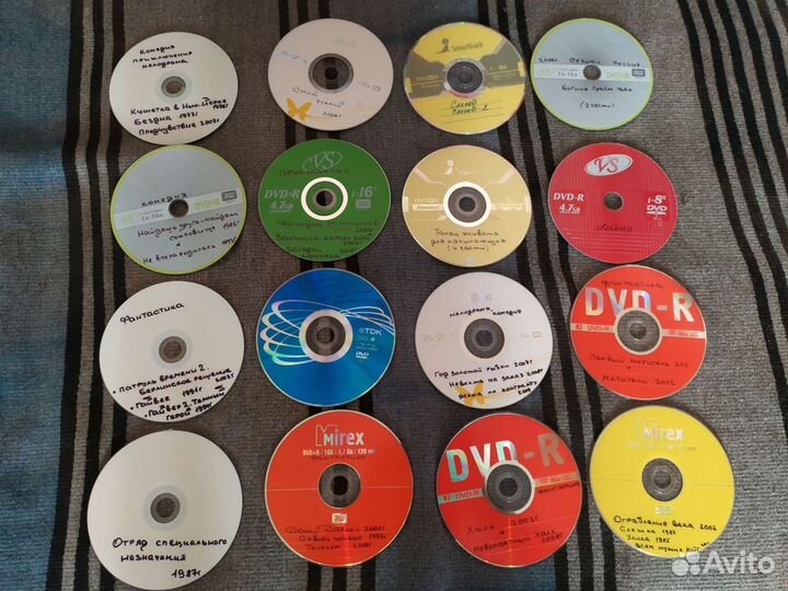 Фильмы Российские и зарубежные на болванках