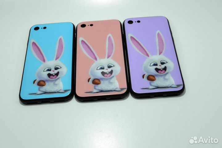 Чехол - накладка iPhone 7 Зайцы 1