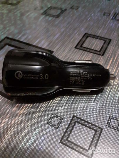 Зарядка в прикуривалель в авто