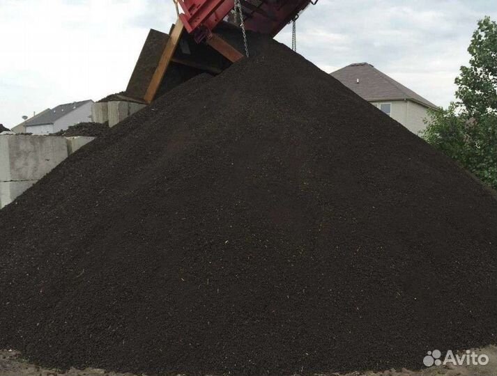 Чернозем Торф Навоз. Доставка от 1 до 15 тонн