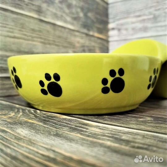 Миски для кошек и собак керамические