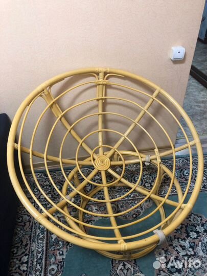 Кресло из ротанга