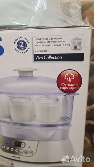 Йогуртница с функцией пароварки Philips