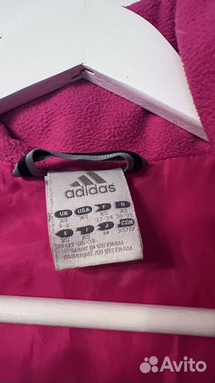 Пуховик зимний adidas женский 42р