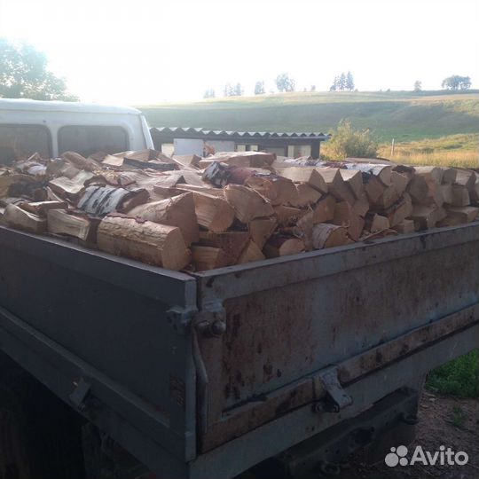 Дрова березовые колотые
