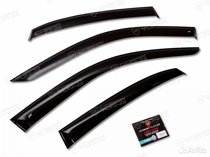 Дефлекторы окон для Citroen C3 Aircross 2018-2023