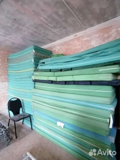 Матрас в моющемся пвх чехле медицинский