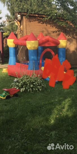 Батут с компрессором детский