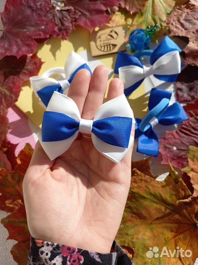 Резиночки для волос ручной работы