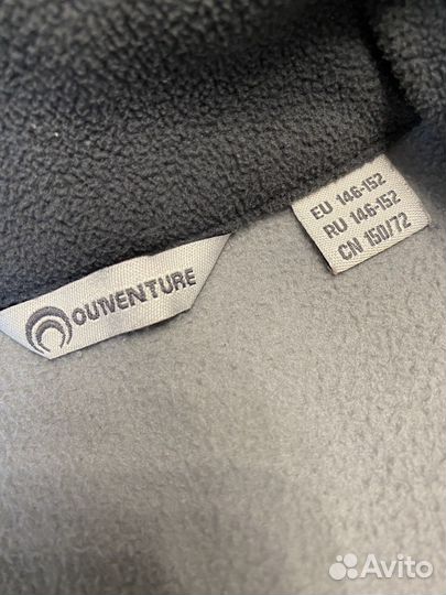 Флисовая кофта толстовка 146 152