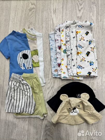 Детские вещи пакетом на мальчика 80-86