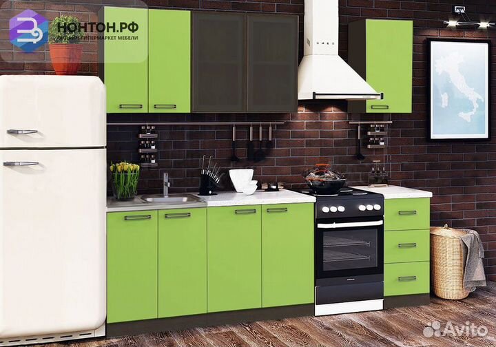 Кухня Олива 1.8м олива / венге