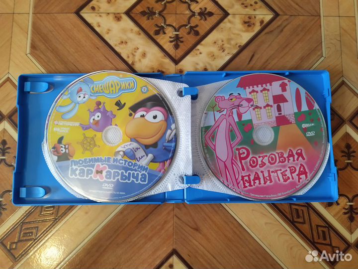DVD мультфильмы + CD диск