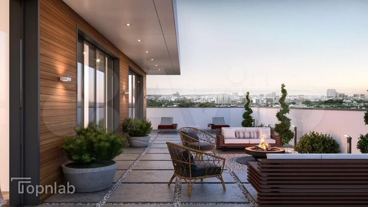 2-к. квартира, 77 м², 7/22 эт.