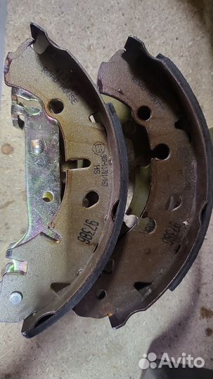 Колодки задние Ford Fusion, Mazda 3