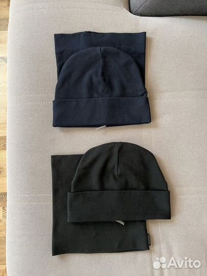 Шапка и снуд из хлопка