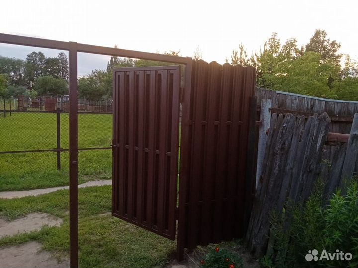Откатные ворота под ключ с доставкой и установкой