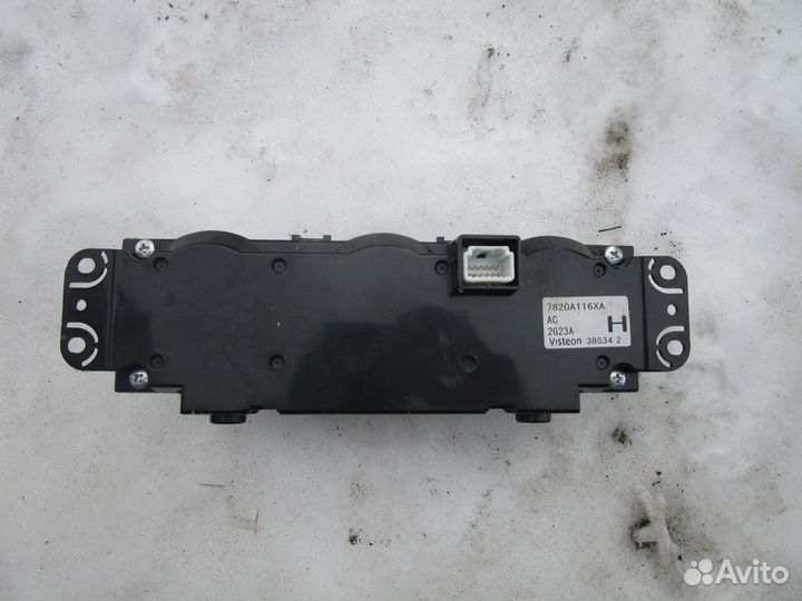 Блок управления печкой Mitsubishi ASX 7820A116XA