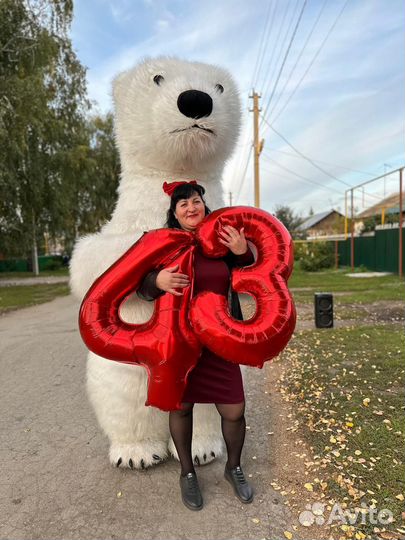 Костюмы в наличии для аниматора белый мишка, панда