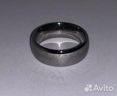 Кольцо Всевластия цвет серебро