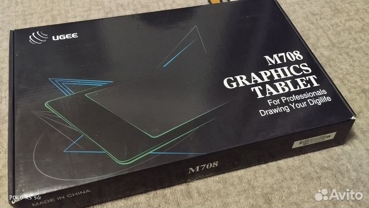 Графический планшет Ugee m708