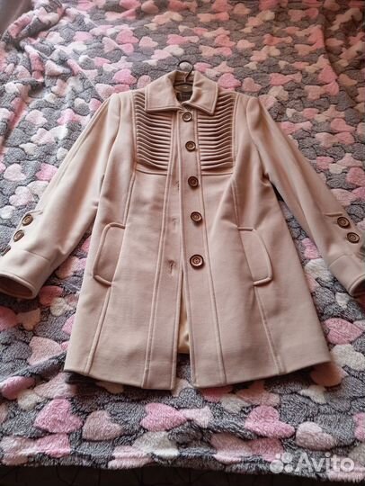 Пальто женское демисезонное 46