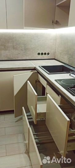 Кухня без ручек