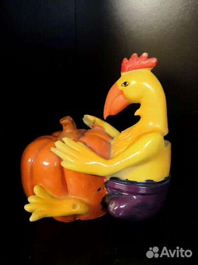 Фигурка бычок-морячок, копилка петушок