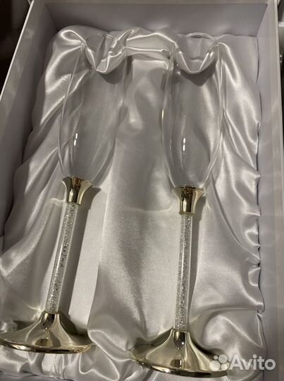 Набор фужеров, можно для свадьбы