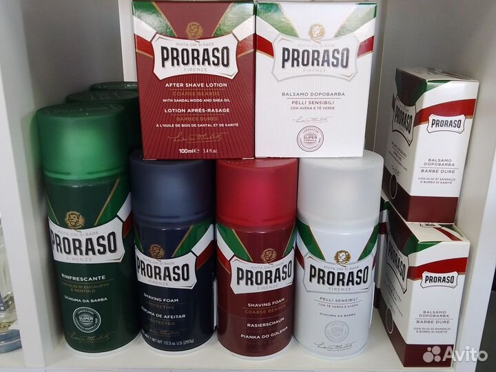 Proraso пены для бритья