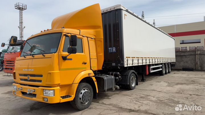 КАМАЗ 4308 с полуприцепом, 2024