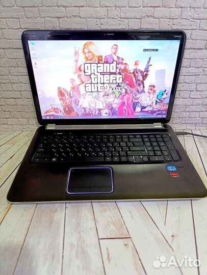 Игровой на 17 i7 ssd+hdd Две видеокарты